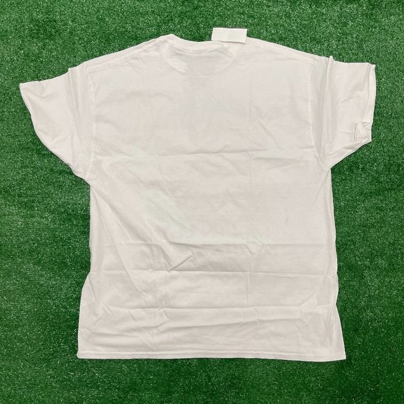 Naruto Shippuden Men's Hokage Rock Mountain White Anime Shirt Size XL - Picture 3 of 3